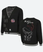 Indiana Fever WNBA Campus Fit Black Jacket