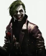 Injustice 2 Joker Leather Coat