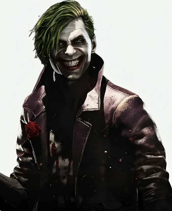 Injustice 2 Joker Leather Coat Injustice 2 Joker Leather Coat