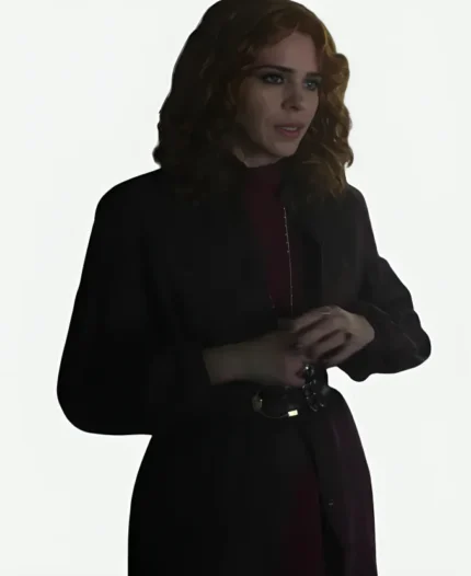 Isadora Capri Wednesday S02 Burgundy Long Coat