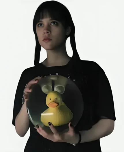 Jenna Ortega Wednesday 2 Black Shirt
