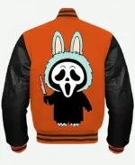 Labooboo x Ghostface Varisity Jacket For Halloween For Unisex