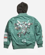 M.RAGE x Boomslank Arsenal Bomber Jacket