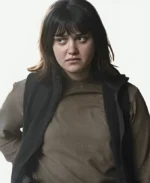 Mel The Last of Us 2025 Ariela Barer Black Vest