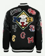 Negro League Baseball Black Varsity Jacket For Sale