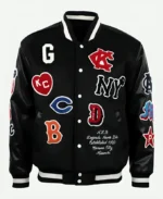 Negro League Black Varsity Jacket