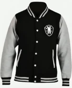 Nevermore Academy Wednesday Varsity Jacket