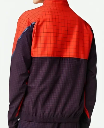 Novak Djokovic 23 Grand Slam Title Red Cotton Jacket For Sale