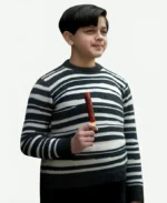Pugsley Addams Wednesday S02 Striped Sweatshirt