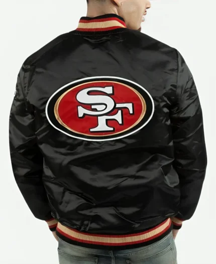 San Francisco 49ers Black Bomber Jacket