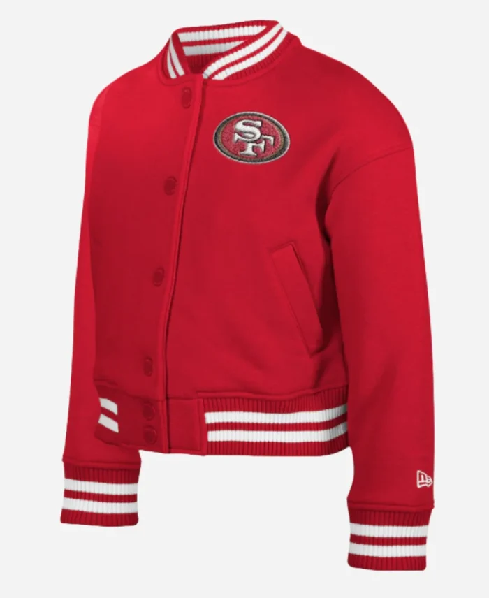 San Francisco 49ers Youth New Era Chenille Applique Jacket