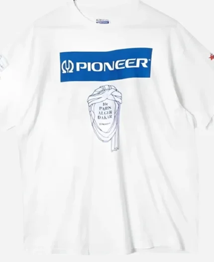Sonny Hayes F1 The Movie 2025 Brad Pitt White T-Shirt