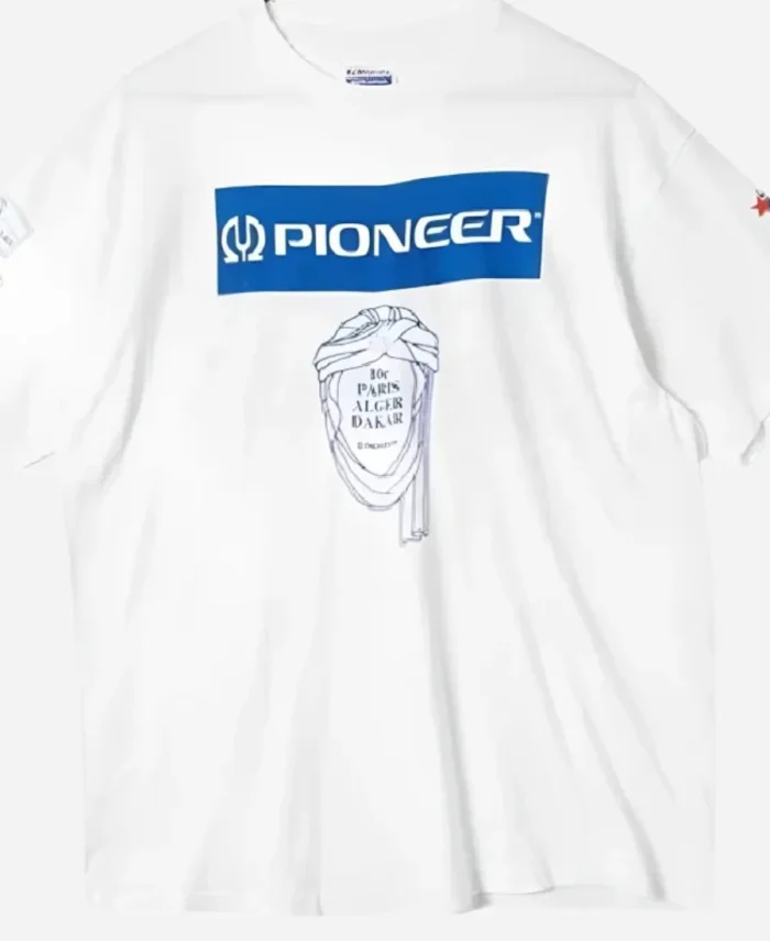 Sonny Hayes F1 The Movie 2025 Brad Pitt White T-Shirt