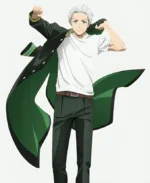 TV Series Hajime Umemiya Wind Breaker Green Wool Coat