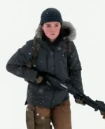 The Last of Us S02 Ellie Williams Blue Parka Jacket