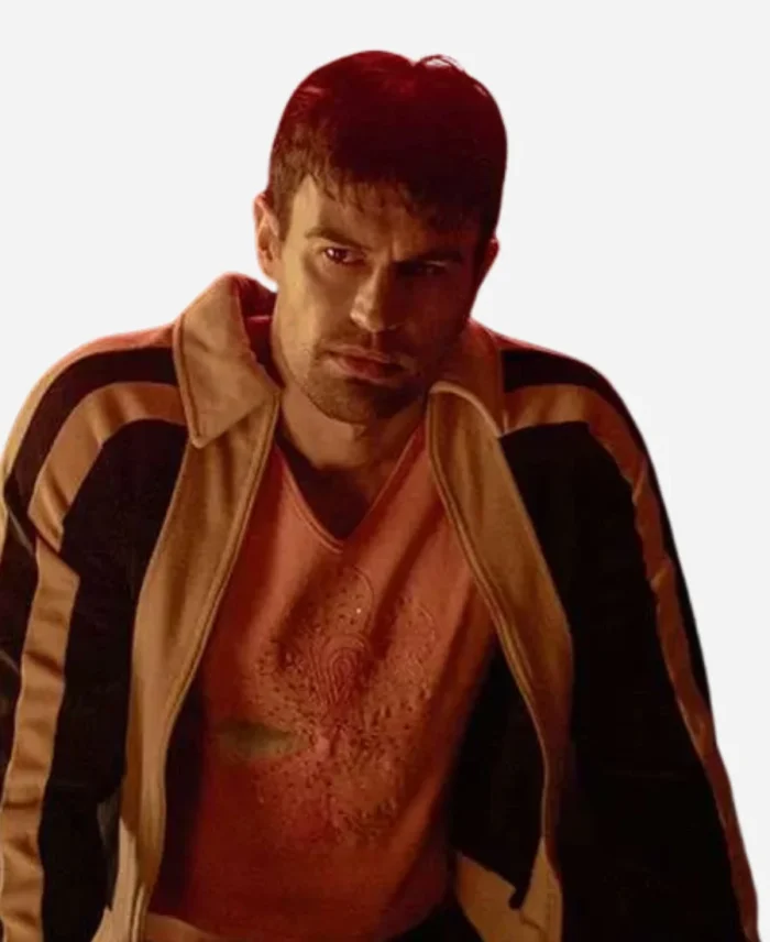 Theo James The Monkey 2025 Bomber Jacket