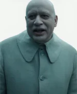 Uncle Fester Wednesday S02 Light Single-Breasted Coat