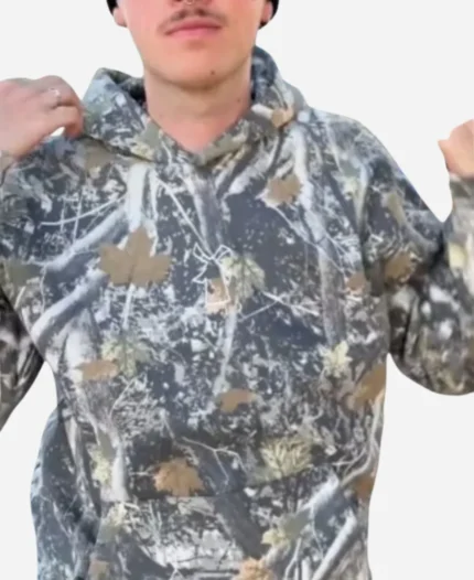 Unisex Dutch Bros Camo Pullover Hoodie For Sale