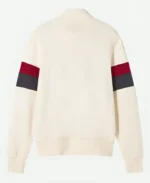 Unisex FC Barcelona Retro 1899 Half-Zip White Sweatshirt For Sale
