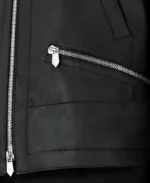 Unisex Hermès Leather Bomber Jacket For Sale