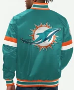 Unisex Miami Dolphins Satin Jacket