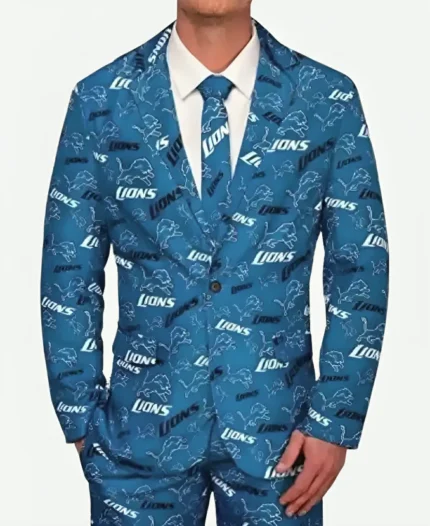 Unisex NFL Detroit Lions Worthington Blue Suit For Sale