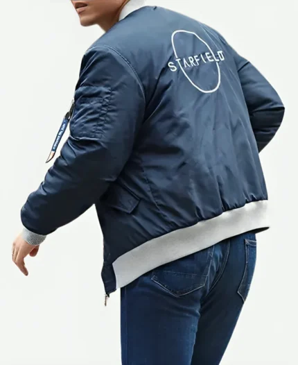 Video Game Starfield Bomber Jacket