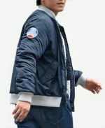 Video Game Starfield Flight Crew Blue Bomber Jacket For Unisex