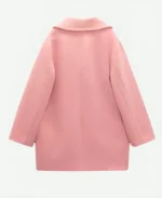 Wednesday Enid Sinclair Pink Coat