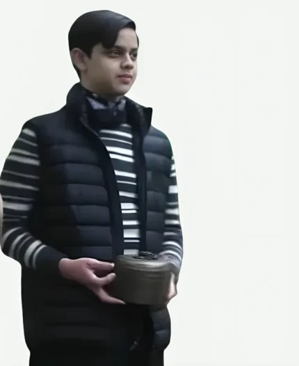 Wednesday Pugsley Addams Black Vest