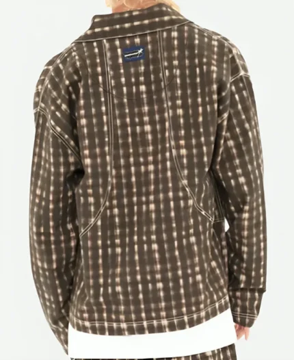 Wednesday S02 Georgie Farmer Checkered Jacket