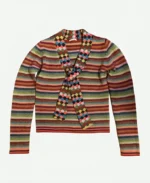Wednesday S02 Janet Ottinger Striped Sweater