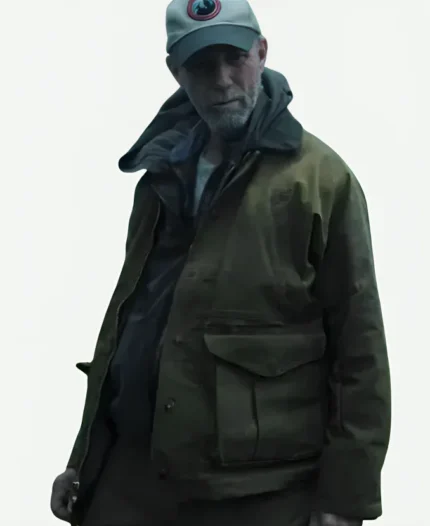 Wednesday Sheriff Donovan Galpin Green Jacket