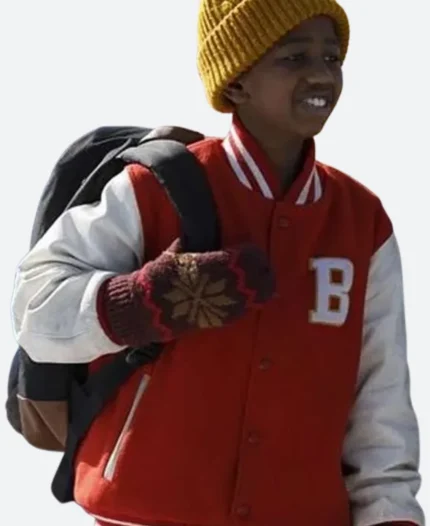 8-Bit Christmas Mikey Trotter Varsity Jacket