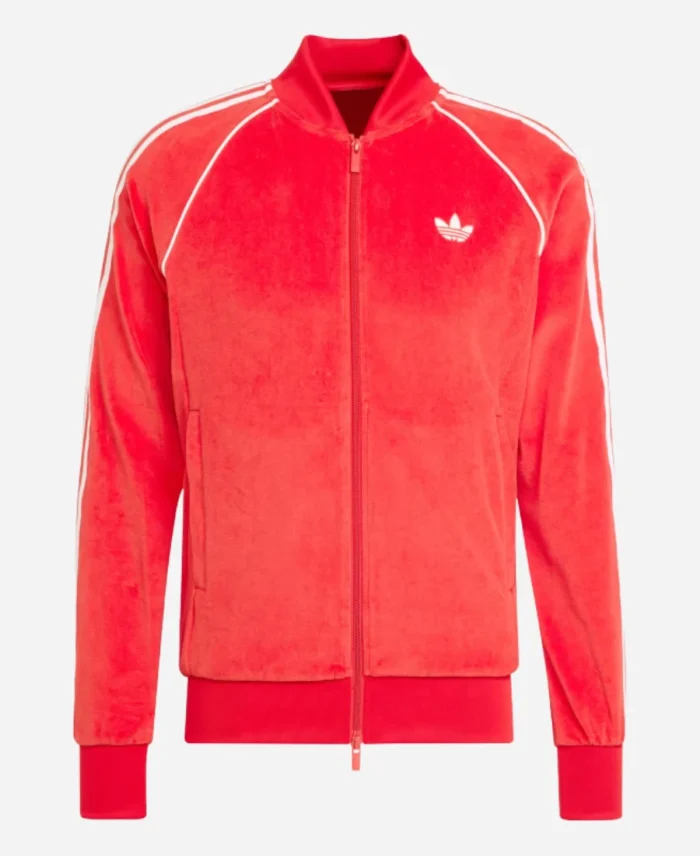 Adicolor Adidas Velour Track Jacket