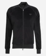 Adicolor Adidas Velour Track Jacket For Sale