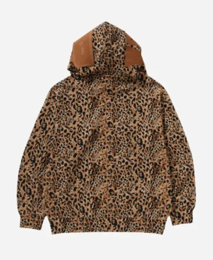 Bape Leopard Brown Hoodie