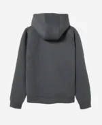 Barça Wordmark Logo Pullover Grey Hoodie For Sale