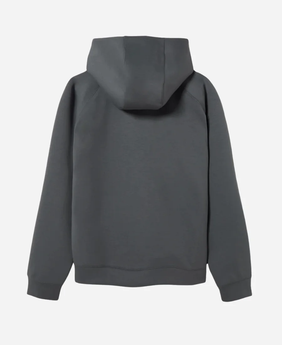 Barça Wordmark Logo Pullover Grey Hoodie For Sale Barça Wordmark Logo Pullover Grey Hoodie For Sale