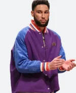 Ben-Simmons-Brooklyn-Nets-Purple-Varsity-Jacket