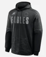 Black Chip Shot Eagles Hoodie