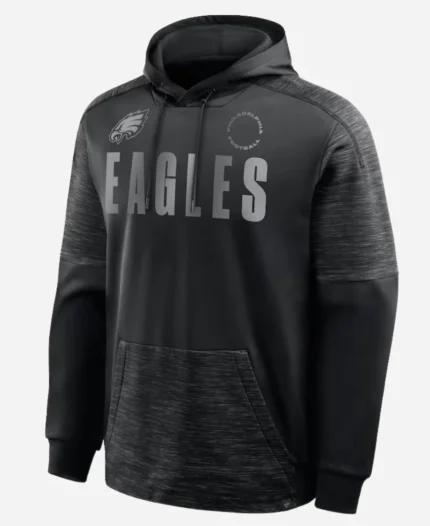 Black Chip Shot Eagles Hoodie