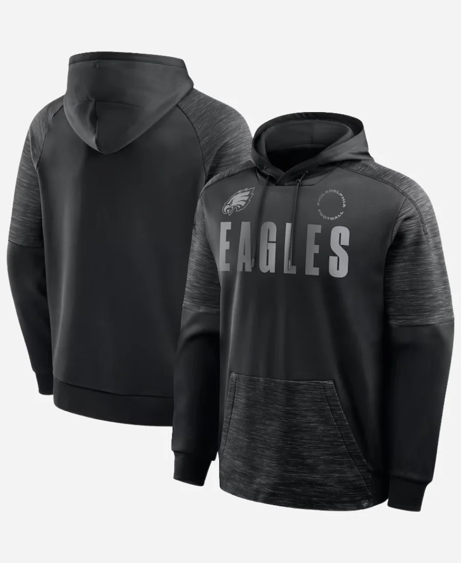 Black Chip Shot Philadelphia Eagles Hoodie Black Chip Shot Philadelphia Eagles Hoodie