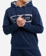 Blue Bruno Banani Pullover Hoodie For Sale