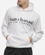Bruno Banani Basic Logo Print Pullover Hoodie