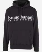 Bruno Banani Basic Logo Print Pullover Hoodie For Sale