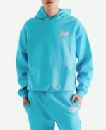 Busy Chain Stitch Logo Pullover Hoodie