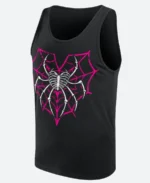 CM Punk WWE Monday Night RAW 2025 AJ Love Bites Back Black Tank Top