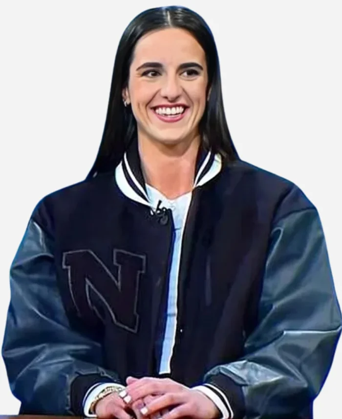 Caitlin Clark SNL Varsity Jacket