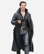 Captain Hook TV Series Once Upon a Time Colin O’Donoghue Trench Coat